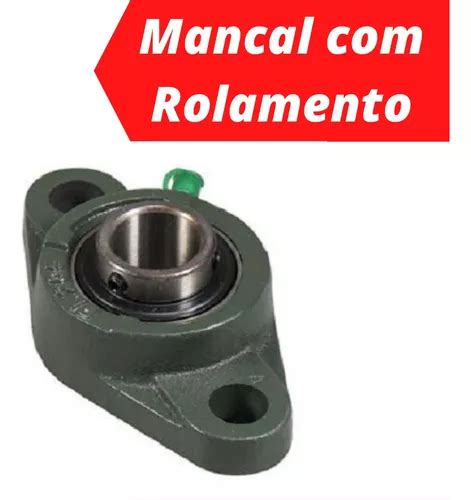 Mancal Rolamento Ucfl Para Eixo Mm Parcelamento Sem Juros