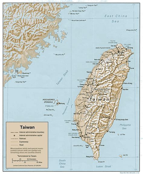 Maps Of Taiwan