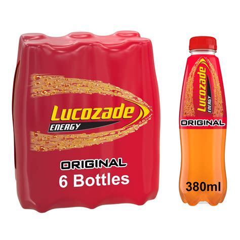 Lucozade Energy Original 6 X 380ml Multipack Lucozade Iceland Foods