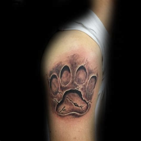 lion cub paw print tattoo - how-big-is-an-a3-poster