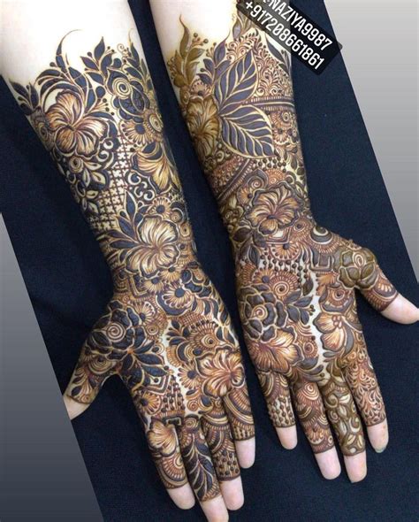 Naziya Henna Art Gallary On Instagram Floral Design Created By