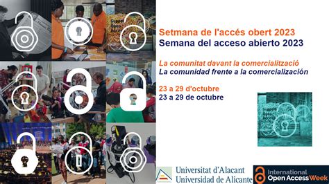 Semana Del Acceso Abierto 2023 En La Ua Red De Bibliotecas