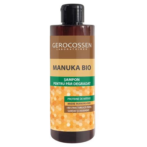 Sampon Pentru Par Degradat Manuka Bio 400 Ml Gerocossen Bebe Tei