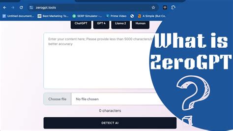 What Is The Zerogpt How To Use This Tool For Ai Detection