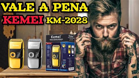 Barbeador El Trico Kemei Km Da Shaver Que Todo Homem Precisa