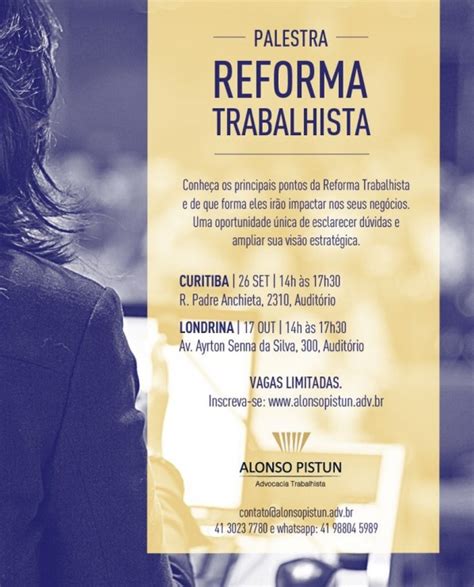 Reforma Trabalhista Em Londrina Sympla