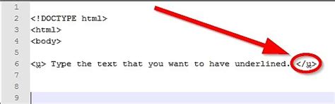 Cómo subrayar texto en HTML 7 Pasos con imágenes