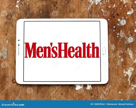 Men`s Health Magazine Brand Logo Editorial Stock Image Image Of