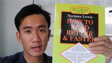 How To Read Better And Faster