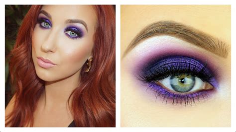 How To Apply Purple Smokey Eye Makeup - Saubhaya Makeup