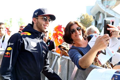 2019年f1第5戦スペインgp ピエール・ガスリー（レッドブル・ホンダ） レッドブル・ホンダ、f1バルセロナテストのドライバー