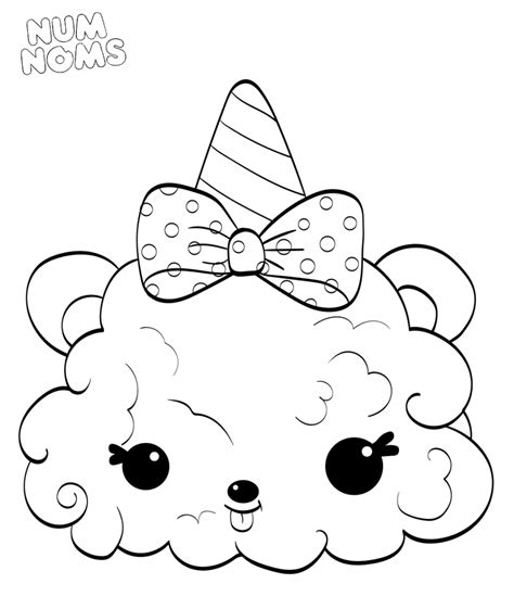 20 Free Printable Num Noms Coloring Pages