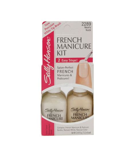 Sally Hansen Nearly Nude French Manicure Kit Set Of Mlx Buy