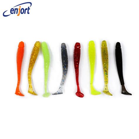 Enjort Lot D App Ts Artificiels Souples En Plastique Pour La P Che