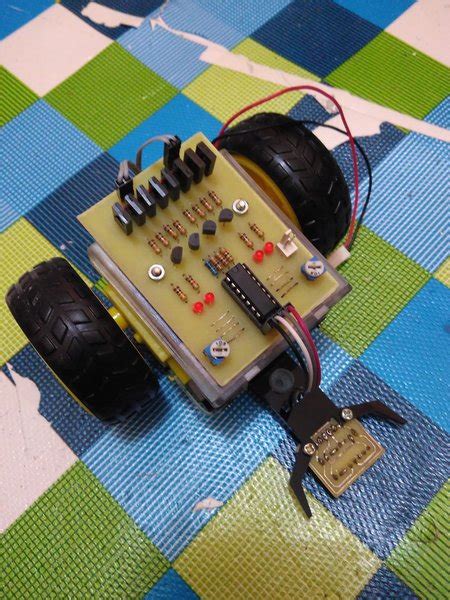 Jual Robot Line Follower Tracer Analog Sensor Di Lapak Protronics