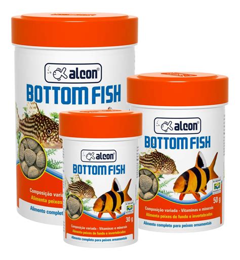 Alcon Bottom Fish Pote 150g Ração P Peixes De Fundo AquaMais