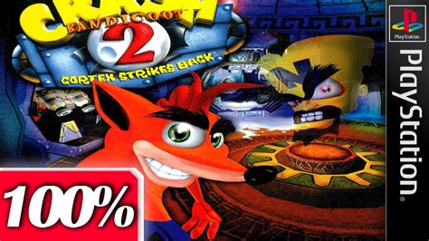 Crash Bandicoot 2 Cortex Strikes Back Ps1 Full Longplay 100