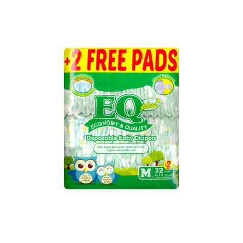 Eq Plus Eq Disposable Baby Diapers