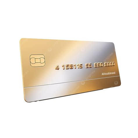 Credit Card Front 3d Credit Card Icon PNG Transparent Image And