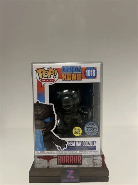 FUNKO POP VINYL Godzilla Vs Kong Heat Ray Godzilla 1018 Glow In