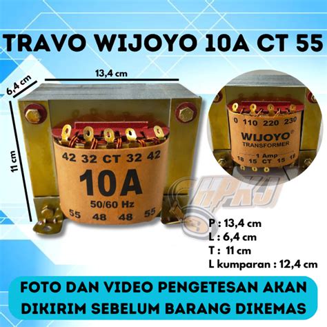 Jual Travo Trafo Wijoyo A Ct Transformer Wijoyo Amper Volt