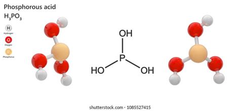 Phosphorous Acid Compound Described By Formula стоковая иллюстрация