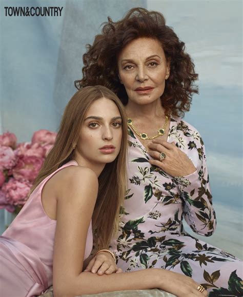 Diane Von F Rstenberg And Granddaughter Talita Launch New Collection