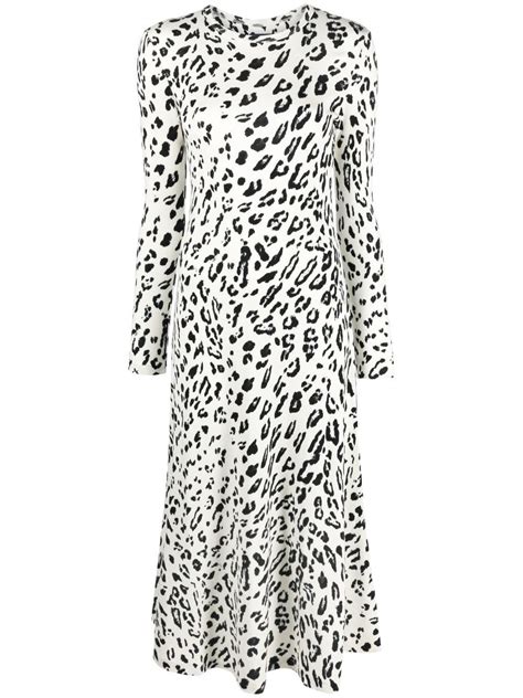 Ralph Lauren Leopard Print Midi Dress Editorialist