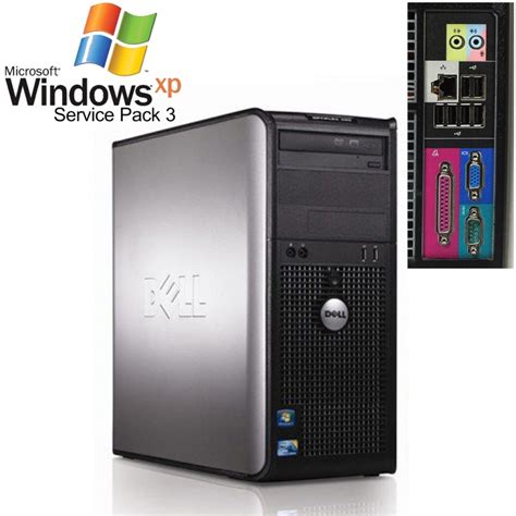 Dell Optiplex 755 Windows Xp Desktop Computer With Serial Com Port Nicks It Sales And Services