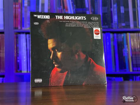 The Weeknd The Highlights Target Exclusive Red Sparkle Vinyl