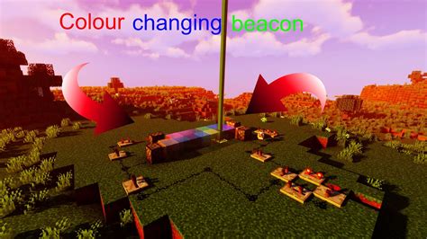 Minecraft Colour Changing Beacon Youtube