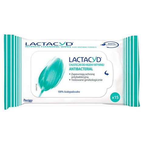 Lactacyd Antibacterial Chusteczki Do Higieny Intymnej X 15 Szt Cena