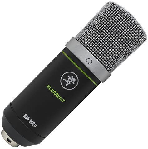 Mackie Em Cu Element Series Usb Condenser Microphone Em Cu