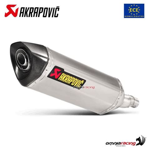 Akrapovic Exhaust Approved Titanium Slip On Honda Integra