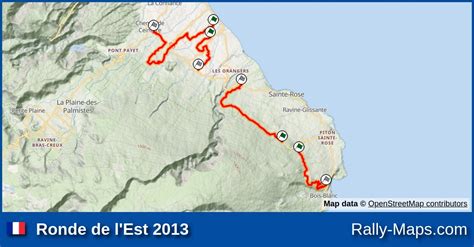 Maps Ronde De L Est 2013 Coupe Rally Maps