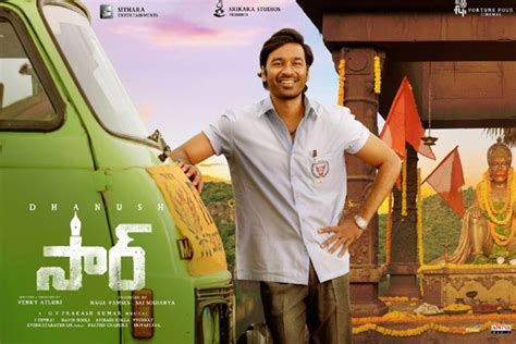 Dhanushs Sir Locks Its World Television Premiere Date Latest Telugu