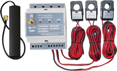 IAMMETER Bi Directional Din Rail Monitor Solar PV System Power Usage