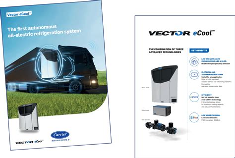 Carrier Vector Ecool Sustainable Electric Refrigeration Unit