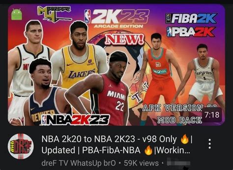 Tutorial - MAS UPDATED..!! NBA 2k20 to NBA 2K23 HD | Updated Roster ...