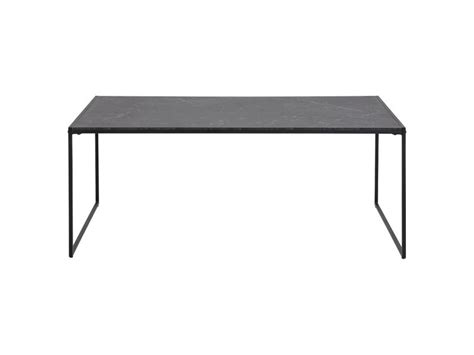 Smuk Table Basse 120 Cm Finja Marbre Noir ZSFU000012 BK Conforama