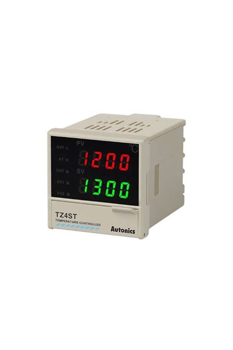 Tz St R Controlador De Temperatura Dual Pid Digitos Dimensiones Din