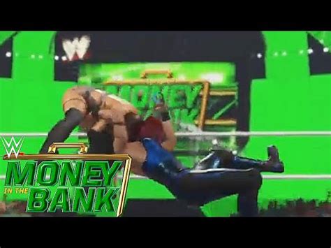 Wwe K Money In The Bank Kickoff Raquel Vs Lola Bandz Youtube