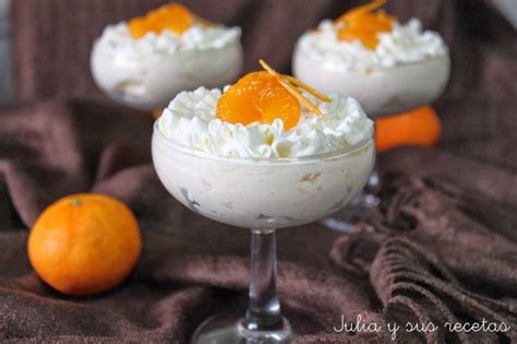 Mousse de Mandarina Postres Fáciles y Ricos