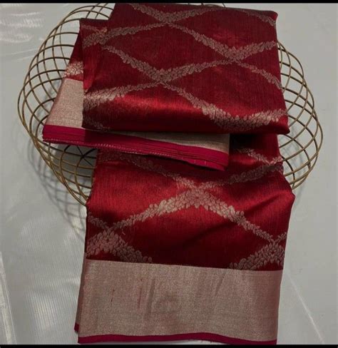 Mangalagiri Pure Pattu By Cotton 150k Big Border With Jari Checks Pattu