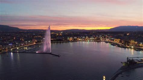 Fountain on Lake Geneva image - Free stock photo - Public Domain photo - CC0 Images