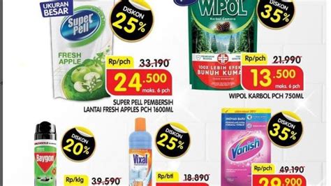 Katalog Promo Jsm Superindo Juli Bebersih Rumah Super Irit