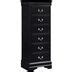 Mayville Burnished Black Hidden Drawer Lingerie Chest By Homelegance