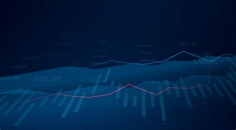 Business Graph Chart Of Stock Market Investment On Blue Background 1925635 Vector Art At Vecteezy