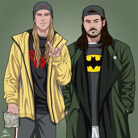 Jay And Silent Bob Earth 27 Commission By Phil Cho On Deviantart