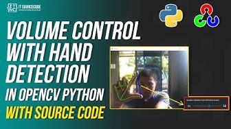 Volume Control With Hand Detection Opencv Python With Source Code Free